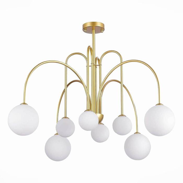 Подвесная люстра ST Luce Jineto SL1204.202.08 В наличии, Производитель:ST Luce, Тип: Люстры на штанге, Артикул: SL1204.202.08 Доставка по РФ, актуальные цены и остатки, интернет-магазин Торгостров