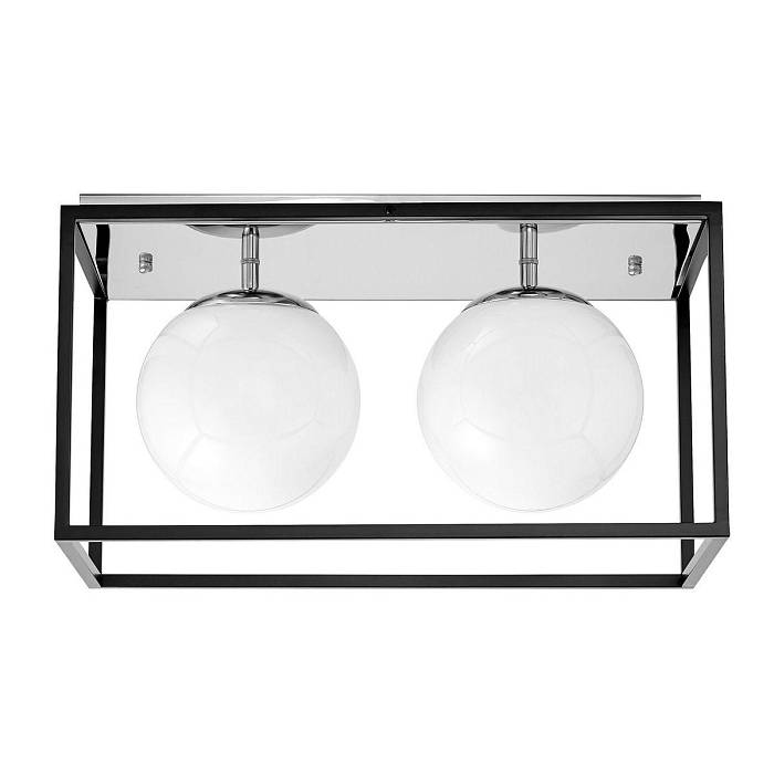 В наличии, Производитель:Lumina Deco, Тип: Потолочные, Артикул: LDC 8060-2 CHR+BK Доставка по РФ, актуальные цены и остатки, интернет-магазин Торгостров