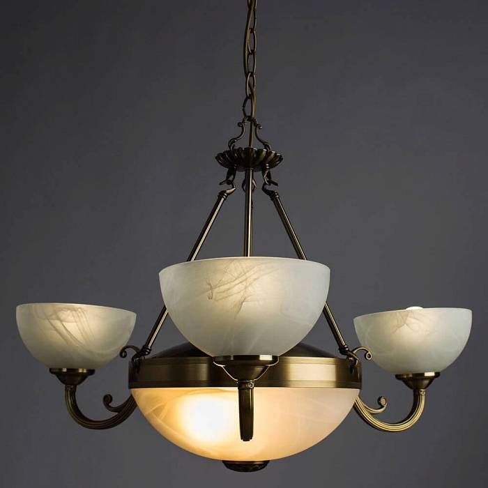 Подвесная люстра Arte Lamp Windsor White A3777LM-3-2AB В наличии, Производитель:Arte Lamp, Тип: Подвесные, Артикул: A3777LM-3-2AB Доставка по РФ, актуальные цены и остатки, интернет-магазин Торгостров