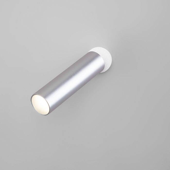 Светодиодный спот Eurosvet Ease 20128/1 LED серебро В наличии, Производитель:Eurosvet, Тип: С 1 плафоном, Артикул: a058946 Доставка по РФ, актуальные цены и остатки, интернет-магазин Торгостров
