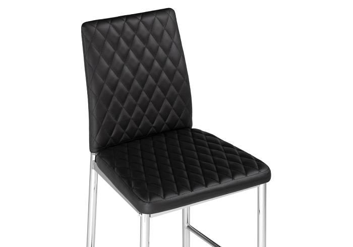 Купить Барный стул Teon black / chrome за 5 050 ₽ в наличии с доставкой по России. Интернет-магазин каталог товаров