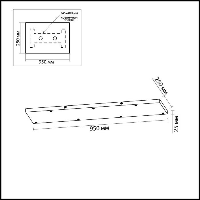Потолочная база 7X Odeon Light Pendant Base для линии Ovali, Kerama, Cocoon 5053/KB В наличии, Производитель:Odeon Light, Тип: Основания для светильников, Артикул: 5053/KB Доставка по РФ, актуальные цены и остатки, интернет-магазин Торгостров