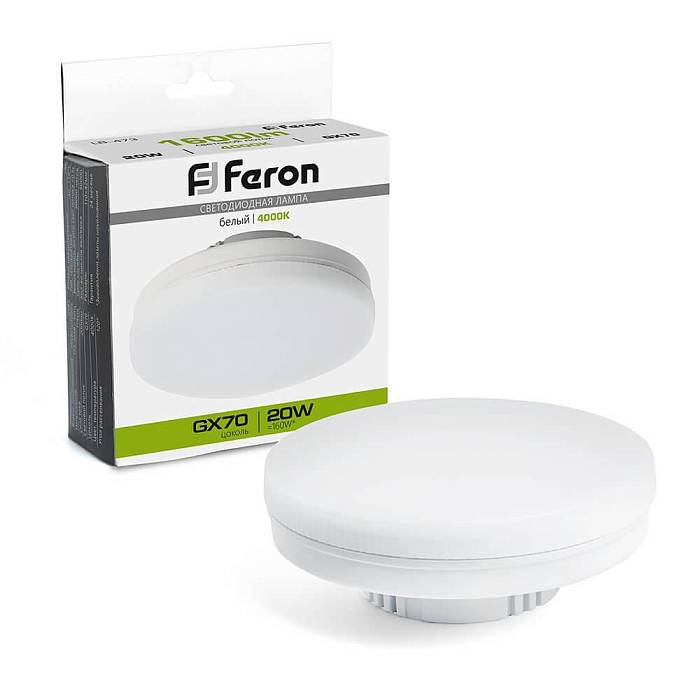 Лампа светодиодная Feron LB-473 GX70 20W 4000K 48307 В наличии, Производитель:Feron, Тип: Светодиодные, Артикул: 48307 Доставка по РФ, актуальные цены и остатки, интернет-магазин Торгостров