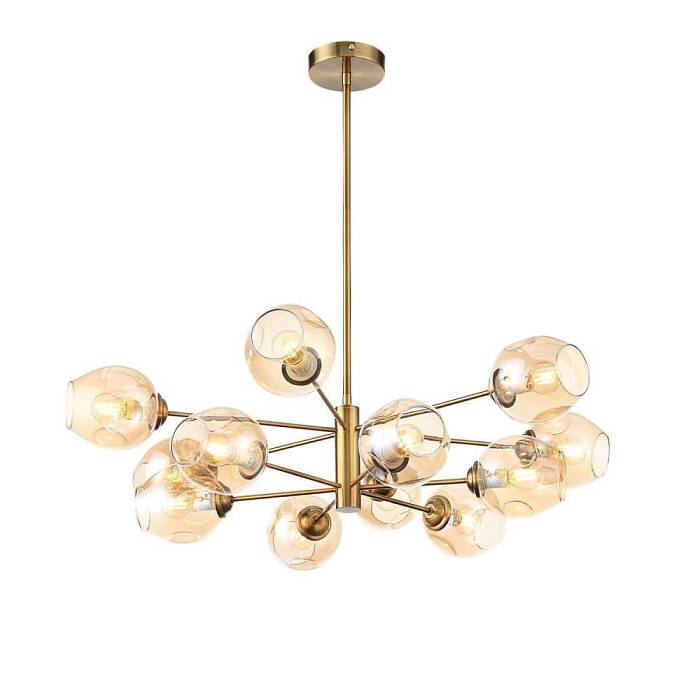 Подвесная люстра ST Luce Fovia SL1500.203.12 В наличии, Производитель:ST Luce, Тип: Люстры на штанге, Артикул: SL1500.203.12 Доставка по РФ, актуальные цены и остатки, интернет-магазин Торгостров