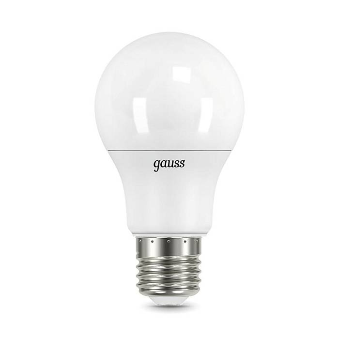 Лампа светодиодная Gauss E27 7W 6500K матовая 102502307 В наличии, Производитель:Gauss, Тип: Светодиодные, Артикул: 102502307 Доставка по РФ, актуальные цены и остатки, интернет-магазин Торгостров