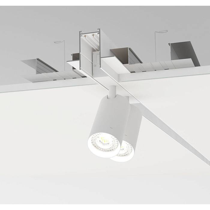 Шинопровод встраиваемый однофазный Denkirs Smart Hide TR2012-WH за 7 930 ₽ в наличии с доставкой по России. Шинопроводы для трековых систем. Интернет-магазин каталог товаров актуальные цены и остатки