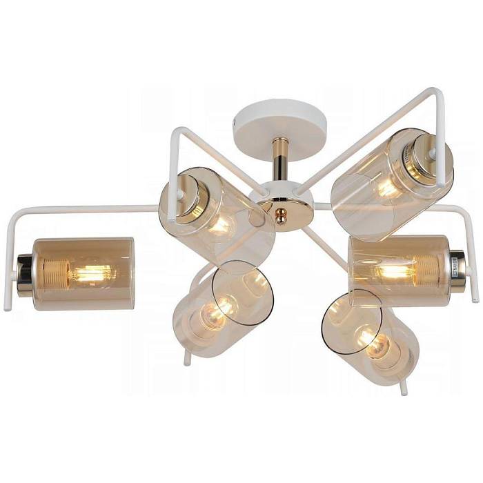 Потолочная люстра Illumico IL8248-6COU-79 WH GD В наличии, Производитель:Illumico, Тип: Люстры на штанге, Артикул: IL8248-6COU-79 WH GD Доставка по РФ, актуальные цены и остатки, интернет-магазин Торгостров
