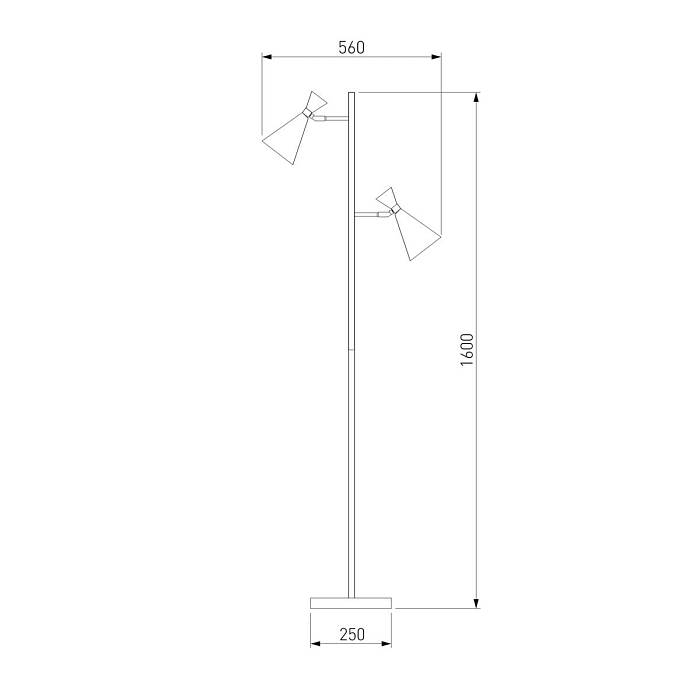 Торшер Bogates Glustin 01109/2 В наличии, Производитель:Bogates, Тип: С 2 и более плафонами, Артикул: a058041 Доставка по РФ, актуальные цены и остатки, интернет-магазин Торгостров