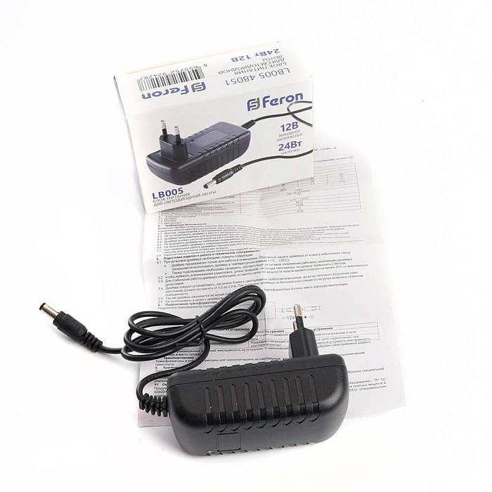 Блок питания для светодиодной ленты Feron LB005 12V 24W IP20 2A 48051 Блок питания для светодиодной ленты Feron LB005 12V 24W IP20 2A 48051 за 411 ₽ в наличии с доставкой по России. Блоки питания. Интернет-магазин каталог товаров актуальные цены и остатки