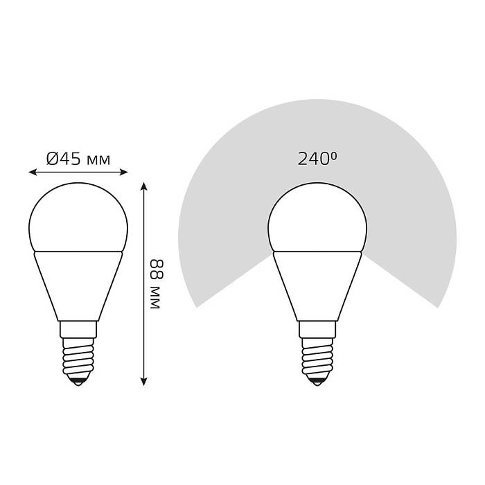 Лампа светодиодная Gauss E14 6.5W 3000K матовая 105101107 В наличии, Производитель:Gauss, Тип: Светодиодные, Артикул: 105101107 Доставка по РФ, актуальные цены и остатки, интернет-магазин Торгостров