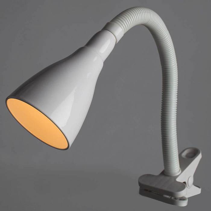 Настольная лампа Arte Lamp Cord A1210LT-1WH В наличии, Производитель:Arte Lamp, Тип: На прищепке, Артикул: A1210LT-1WH Доставка по РФ, актуальные цены и остатки, интернет-магазин Торгостров