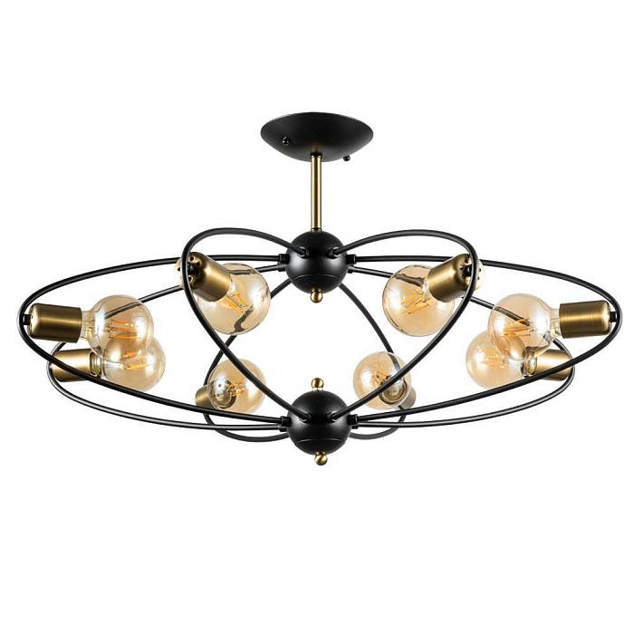 В наличии, Производитель:Arte Lamp, Тип: Люстры на штанге, Артикул: A1963PL-8BK Доставка по РФ, актуальные цены и остатки, интернет-магазин Торгостров