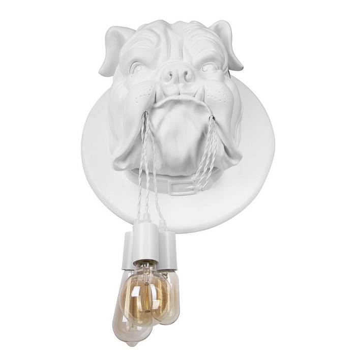Настенный светильник Loft IT Bulldog 10177 White за 17 250 ₽ в наличии с доставкой по России. Настенные светильники. Интернет-магазин каталог товаров актуальные цены и остатки