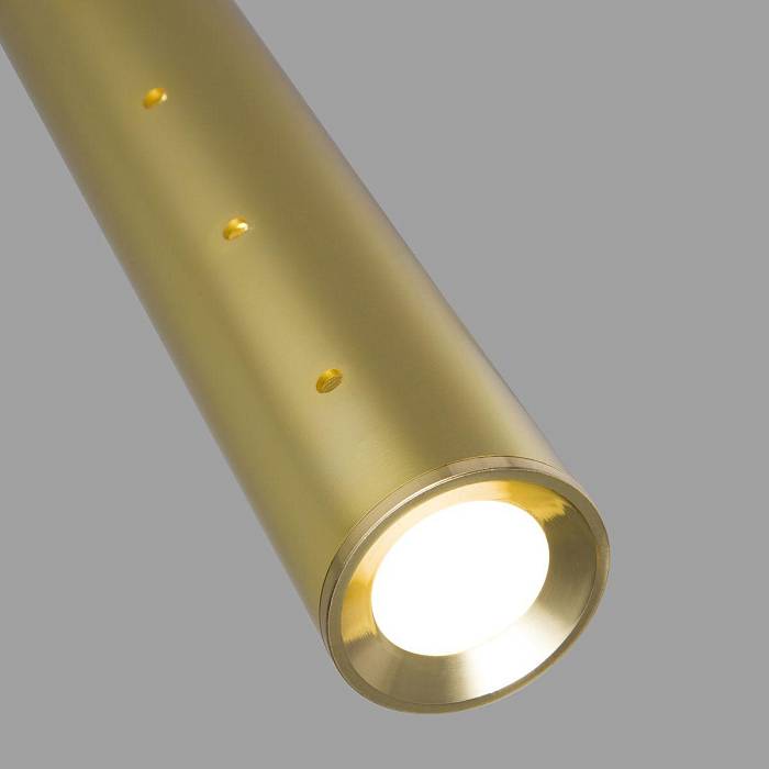 Подвесной светодиодный светильник Elektrostandard Bong 50214/1 Led золото a055667 В наличии, Производитель:Elektrostandard, Тип: Подвесные, Артикул: a055667 Доставка по РФ, актуальные цены и остатки, интернет-магазин Торгостров