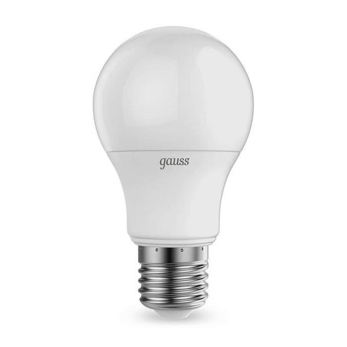Лампа светодиодная Gauss E27 7W 3000K матовая 102502107 В наличии, Производитель:Gauss, Тип: Светодиодные, Артикул: 102502107 Доставка по РФ, актуальные цены и остатки, интернет-магазин Торгостров