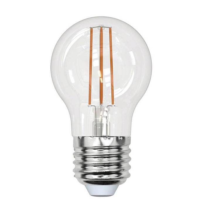 Лампа светодиодная филаментная Uniel E27 13W 3000K прозрачная LED-G45-13W/3000K/E27/CL PLS02WH UL-00005907 В наличии, Производитель:Uniel, Тип: Филаментные, Артикул: LED-G45-13W/3000K/E27/CL PLS02WH Доставка по РФ, актуальные цены и остатки, интернет-магазин Торгостров