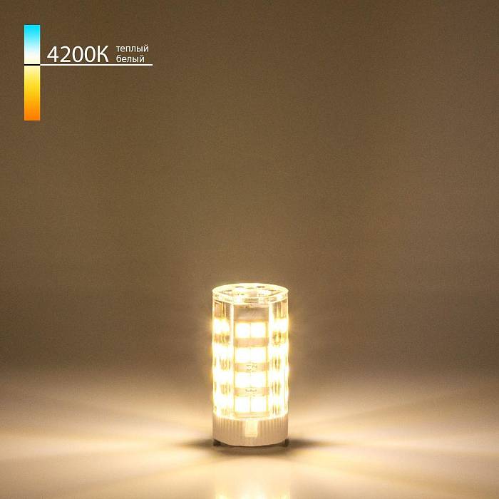 Лампа светодиодная Elektrostandard G9 5W 4200K прозрачная a049869 В наличии, Производитель:Elektrostandard, Тип: Светодиодные, Артикул: a049869 Доставка по РФ, актуальные цены и остатки, интернет-магазин Торгостров