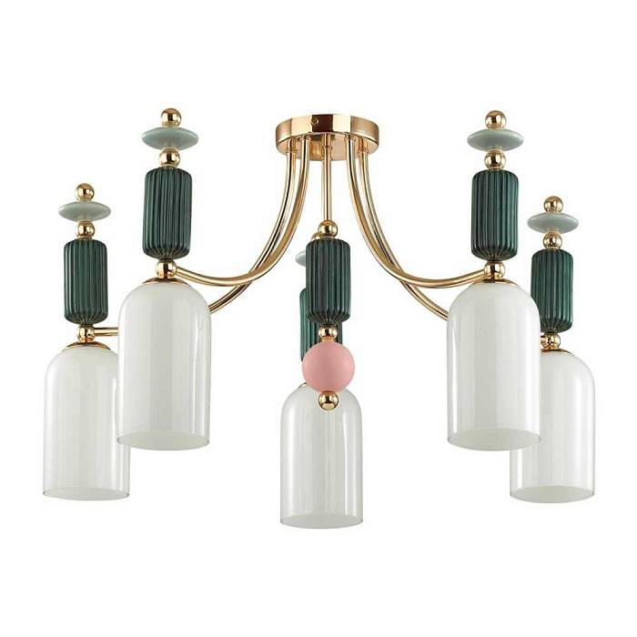 Потолочная люстра Odeon Light Classic Candy 4861/5C В наличии, Производитель:Odeon Light, Тип: Потолочные, Артикул: 4861/5C Доставка по РФ, актуальные цены и остатки, интернет-магазин Торгостров