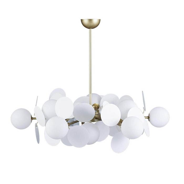 Подвесная люстра Loft IT Matisse 10008/12 White В наличии, Производитель:Loft IT, Тип: Люстры на штанге, Артикул: 10008/12 white Доставка по РФ, актуальные цены и остатки, интернет-магазин Торгостров