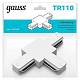 Коннектор T-образный Gauss TR110 за 369 ₽ в наличии с доставкой по России. Комплектующие для трековых систем. Интернет-магазин каталог товаров актуальные цены и остатки