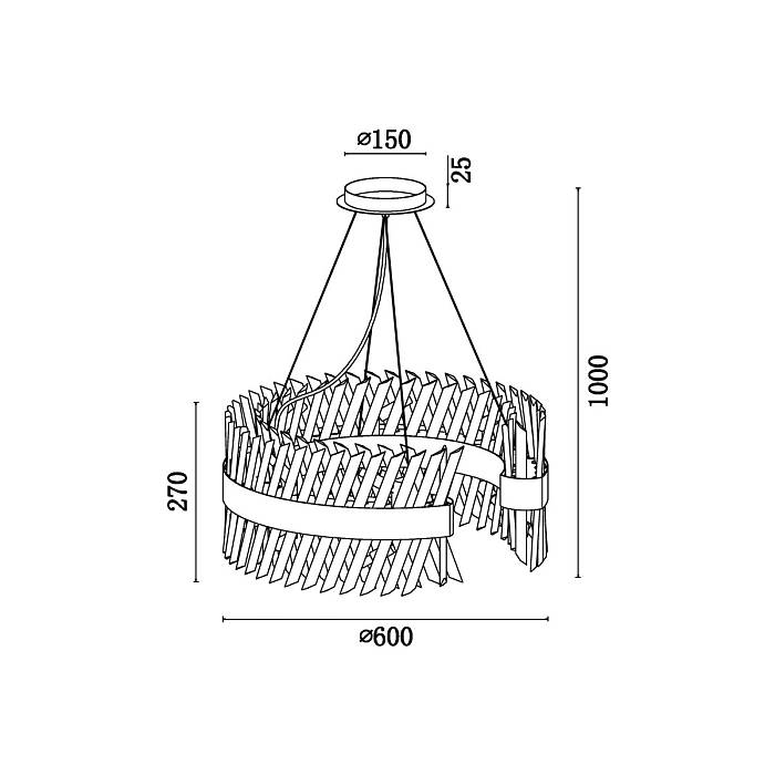  В наличии, Производитель:Vele Luce, Тип: Подвесные, Артикул: VL3015P14 Доставка по РФ, актуальные цены и остатки, интернет-магазин Торгостров