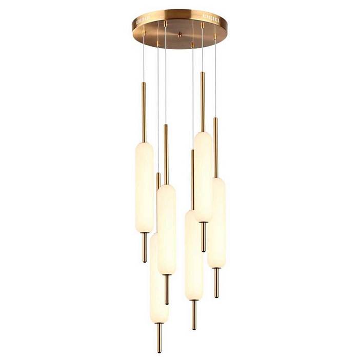 Подвесной светодиодный светильник Odeon Light Pendant Reeds 4794/72L В наличии, Производитель:Odeon Light, Тип: Подвесные, Артикул: 4794/72L Доставка по РФ, актуальные цены и остатки, интернет-магазин Торгостров