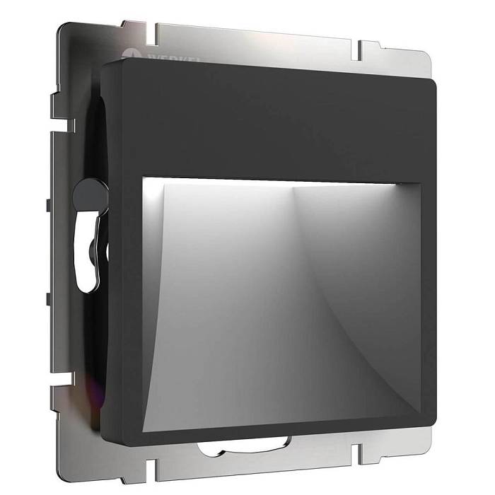 Встраиваемая LED подсветка Werkel черный W1154108 4690389156847 В наличии, Производитель:Werkel, Тип: Подсветка для лестниц и ступеней, Артикул: a051615 Доставка по РФ, актуальные цены и остатки, интернет-магазин Торгостров