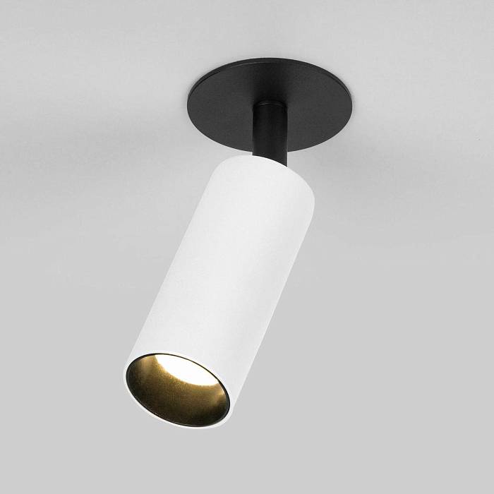 Встраиваемый светодиодный спот Elektrostandard Diffe 25039/Led белый/черный a058220 В наличии, Производитель:Elektrostandard, Тип: Встраиваемые споты, Артикул: a058220 Доставка по РФ, актуальные цены и остатки, интернет-магазин Торгостров