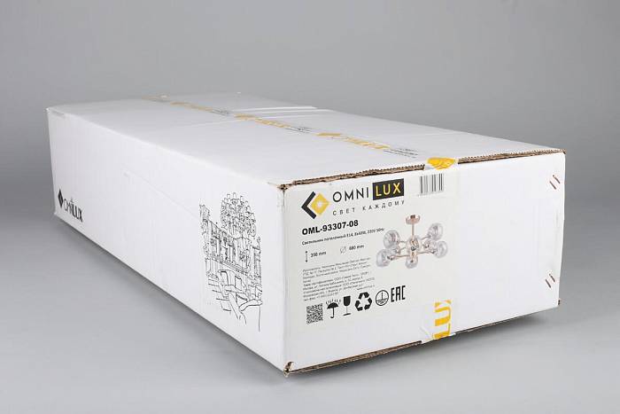  В наличии, Производитель:Omnilux, Тип: Люстры на штанге, Артикул: OML-93307-08 Доставка по РФ, актуальные цены и остатки, интернет-магазин Торгостров