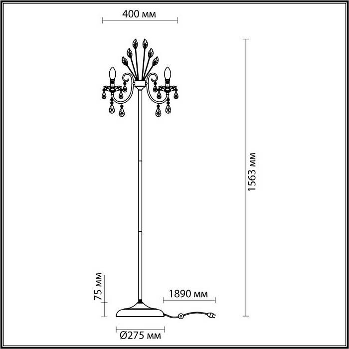 Торшер Odeon Light Hall Versia 4977/3F В наличии, Производитель:Odeon Light, Тип: С 2 и более плафонами, Артикул: 4977/3F Доставка по РФ, актуальные цены и остатки, интернет-магазин Торгостров