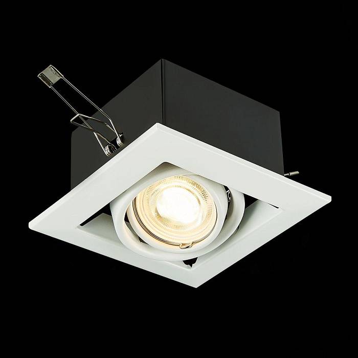 Встраиваемый светильник ST Luce ST250.558.01 Встраиваемый светильник ST Luce ST250.558.01 за 1 090 ₽ в наличии с доставкой по России. Карданные светильники. Интернет-магазин каталог товаров актуальные цены и остатки