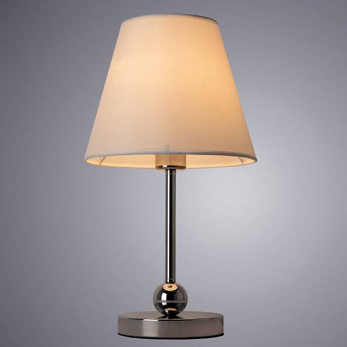 Настольная лампа Arte Lamp Elba A2581LT-1CC В наличии, Производитель:Arte Lamp, Тип: Декоративные, Артикул: A2581LT-1CC Доставка по РФ, актуальные цены и остатки, интернет-магазин Торгостров