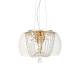 В наличии, Производитель:Lumina Deco, Тип: Подвесные, Артикул: LDP 7018-400 PR+F.GD Доставка по РФ, актуальные цены и остатки, интернет-магазин Торгостров