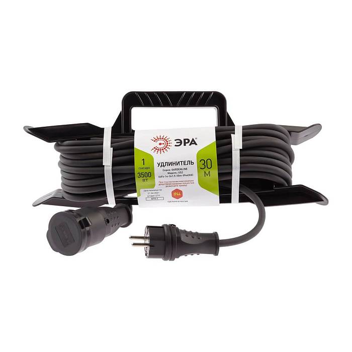 Удлинитель силовой ЭРА 1гн 30м с/з UFx-1e-3x1,5-30m-IP44(kg) Б0050869 Удлинитель силовой ЭРА 1гн 30м с/з UFx-1e-3x1,5-30m-IP44(kg) Б0050869 за 6 214 ₽ в наличии с доставкой по России. Удлинители и сетевые фильтры. Интернет-магазин каталог товаров актуальные цены и остатки