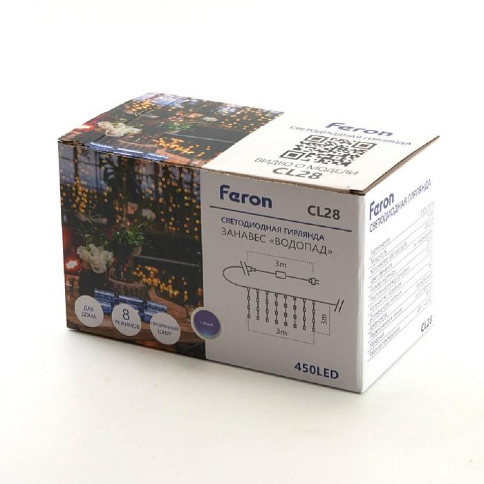  В наличии, Производитель:Feron, Тип: Гирлянды, Артикул: 48606 Доставка по РФ, актуальные цены и остатки, интернет-магазин Торгостров