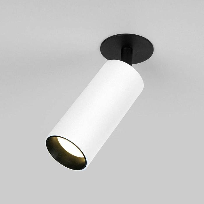 Встраиваемый светодиодный спот Elektrostandard Diffe 25052/Led белый/черный a058173 В наличии, Производитель:Elektrostandard, Тип: Встраиваемые споты, Артикул: a058173 Доставка по РФ, актуальные цены и остатки, интернет-магазин Торгостров