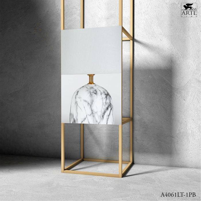 Настольная лампа Arte Lamp Sarin A4061LT-1PB В наличии, Производитель:Arte Lamp, Тип: Декоративные, Артикул: A4061LT-1PB Доставка по РФ, актуальные цены и остатки, интернет-магазин Торгостров