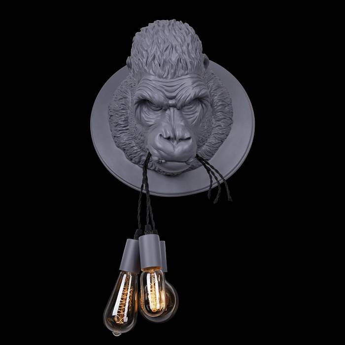 Настенный светильник Loft IT Gorilla 10178 Grey за 17 250 ₽ в наличии с доставкой по России. Настенные светильники. Интернет-магазин каталог товаров актуальные цены и остатки