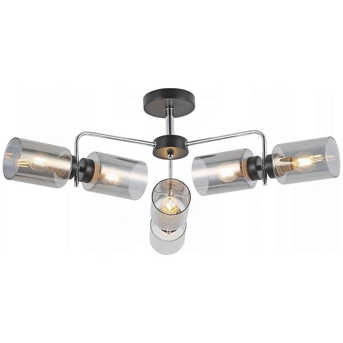 Потолочная люстра Illumico IL8249-6COU-79 BK CR В наличии, Производитель:Illumico, Тип: Люстры на штанге, Артикул: IL8249-6COU-79 BK CR Доставка по РФ, актуальные цены и остатки, интернет-магазин Торгостров