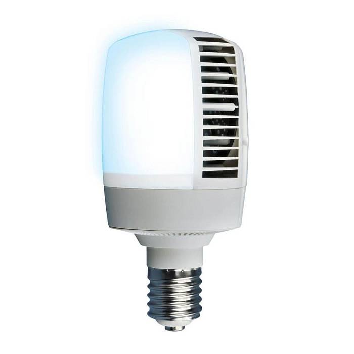 Лампа светодиодная Uniel E40 70W 6500K матовая LED-M105-70W/DW/E40/FR ALV02WH UL-00001812 В наличии, Производитель:Uniel, Тип: Светодиодные, Артикул: LED-M105-70W/DW/E40/FR ALV02WH Доставка по РФ, актуальные цены и остатки, интернет-магазин Торгостров