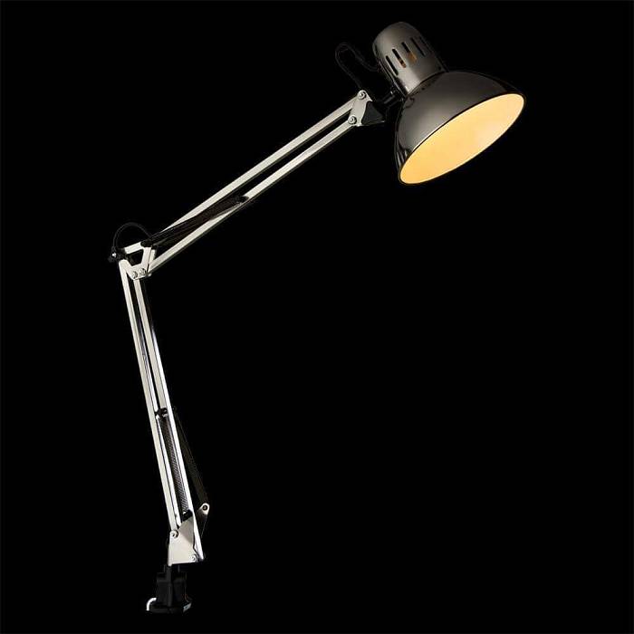 Настольная лампа Arte Lamp Senior A6068LT-1SS В наличии, Производитель:Arte Lamp, Тип: На струбцине, Артикул: A6068LT-1SS Доставка по РФ, актуальные цены и остатки, интернет-магазин Торгостров