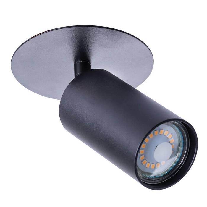 Встраиваемый спот Arte Lamp Cefeo A3214PL-1BK В наличии, Производитель:Arte Lamp, Тип: Встраиваемые споты, Артикул: A3214PL-1BK Доставка по РФ, актуальные цены и остатки, интернет-магазин Торгостров