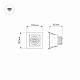 Встраиваемый светодиодный светильник Arlight CL-Kardan-S102x102-9W Warm 024126 за 4 172 ₽ в наличии с доставкой по России. Карданные светильники. Интернет-магазин каталог товаров актуальные цены и остатки