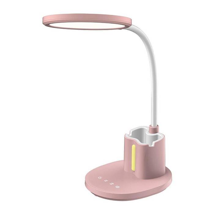Настольная светодиодная лампа Uniel ULM-D150 15W/3000-6500K/DIM Pink UL-00011293 В наличии, Производитель:Uniel, Тип: Декоративные, Артикул: ULM-D150 15W/3000-6500K/DIM Pink Доставка по РФ, актуальные цены и остатки, интернет-магазин Торгостров