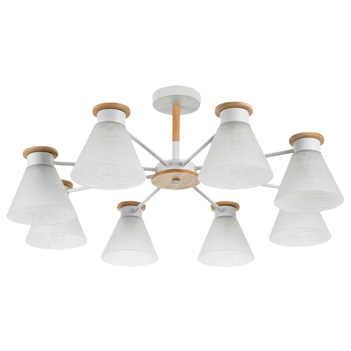 Потолочная люстра Arte Lamp Tyler A1031PL-8WH В наличии, Производитель:Arte Lamp, Тип: Люстры на штанге, Артикул: A1031PL-8WH Доставка по РФ, актуальные цены и остатки, интернет-магазин Торгостров