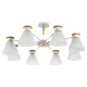 В наличии, Производитель:Arte Lamp, Тип: Люстры на штанге, Артикул: A1031PL-8WH Доставка по РФ, актуальные цены и остатки, интернет-магазин Торгостров
