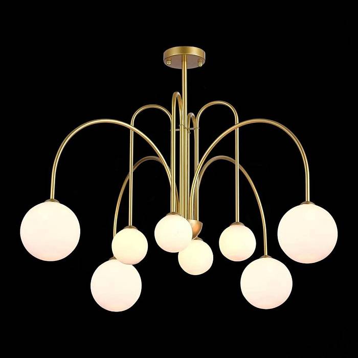 Подвесная люстра ST Luce Jineto SL1204.202.08 В наличии, Производитель:ST Luce, Тип: Люстры на штанге, Артикул: SL1204.202.08 Доставка по РФ, актуальные цены и остатки, интернет-магазин Торгостров