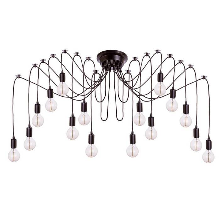 Подвесная люстра Loft IT Spider Loft1162/16 В наличии, Производитель:Loft IT, Тип: Подвесные, Артикул: LOFT1162/16 Доставка по РФ, актуальные цены и остатки, интернет-магазин Торгостров