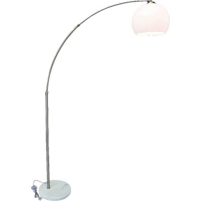 Торшер Arte Lamp Goliath A5822PN-1SS В наличии, Производитель:Arte Lamp, Тип: Изогнутые, Артикул: A5822PN-1SS Доставка по РФ, актуальные цены и остатки, интернет-магазин Торгостров