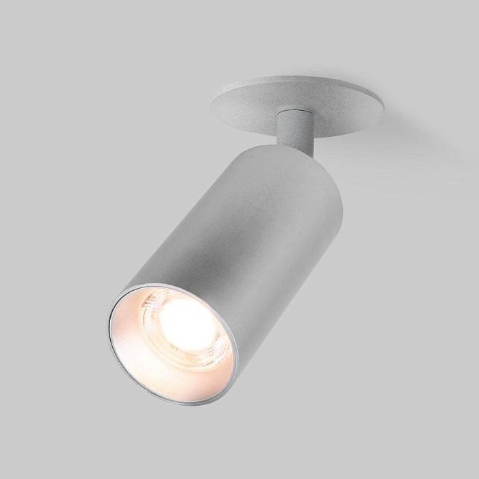 Встраиваемый светодиодный спот Elektrostandard Diffe 25039/Led серебряный a058219 В наличии, Производитель:Elektrostandard, Тип: Встраиваемые споты, Артикул: a058219 Доставка по РФ, актуальные цены и остатки, интернет-магазин Торгостров